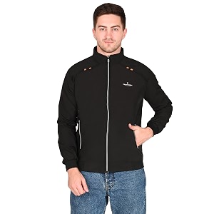 Mens Honeycombr Jacket Full Sleeve Solid