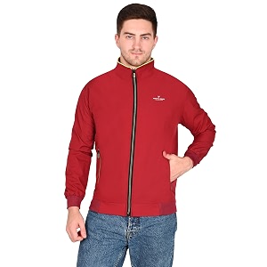 Mens Honeycombr Jacket Full Sleeve Solid