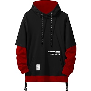 Mens Hoodies Pullover Hooded Sweatshirt Top Blouse