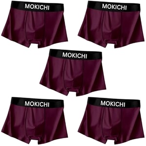 Mens Ice Silk Boxer Briefs Pack of