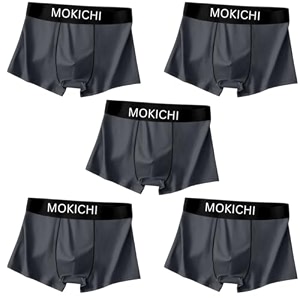 Mens Ice Silk Boxer Briefs Pack of