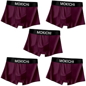 Mens Ice Silk Boxer Briefs Pack of