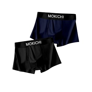 Mens Ice Silk Boxer Briefs Pack of