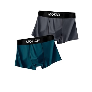 Mens Ice Silk Boxer Briefs Pack of