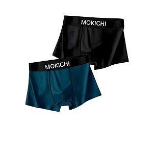 Mens Ice Silk Boxer Briefs Pack of