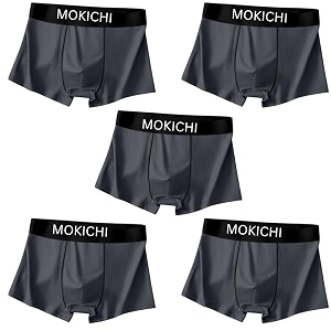 Mens Ice Silk Boxer Briefs Pack of