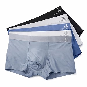 Mens Innerwear Modal Plane Trunk Boxer BriefBreathable