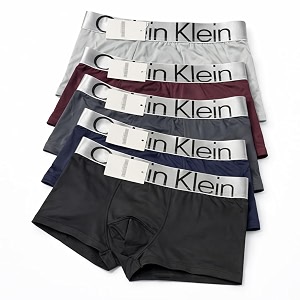 Mens Innerwear Modal Streach Plane Trunk Boxer