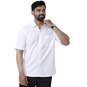 Mens Khadie Cotton Half Sleeves Plain Solid