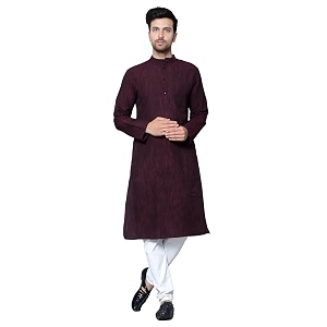 Mens Khadie Cotton Relaxed Straight Kurta
