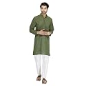 Men39s Khadie Cotton Relaxed Straight Kurta