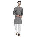 Men39s Khadie Cotton Relaxed Straight Kurta