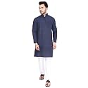 Men39s Khadie Cotton Relaxed Straight Kurta