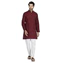 Men39s Khadie Cotton Relaxed Straight Kurta