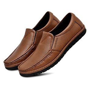 Mens Leather Casual Loafers for Men