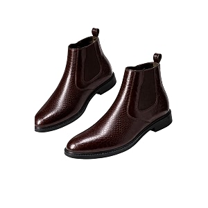 Mens Leather Chelsea Boots Ankle Boots