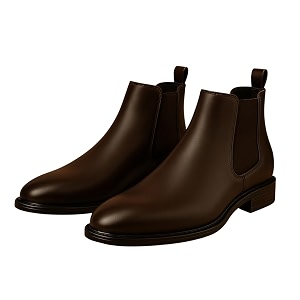 Mens Leather Chelsea Boots Ankle Boots