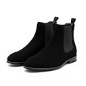 Men39s Leather Chelsea Boots Ankle Length Slip-On