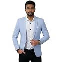 Men39s Light Blue Slim Fit Blazer Single