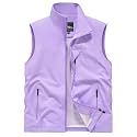 Men's Lightweight Vest Sleeveless Outdoor Work Jacket for Travel Hiking