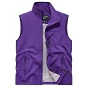 Men's Lightweight Vest Sleeveless Outdoor Work Jacket for Travel Hiking
