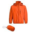Men's Lightweight Waterproof Jacket Packable Windbreaker