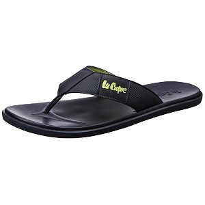 Mens logo print flip-flops slippers