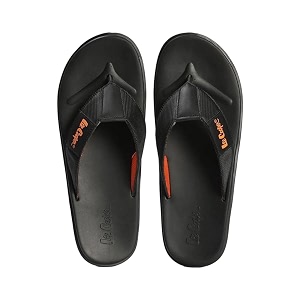 Mens logo print flip-flops slippers