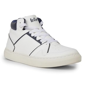 Mens Logo Print Lace-Up Sneaker Shoes