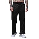 Men39s Loose Fit Side Tape Trackpants