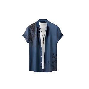 Mens Lycra Lining Digital Printed Stitched Half
