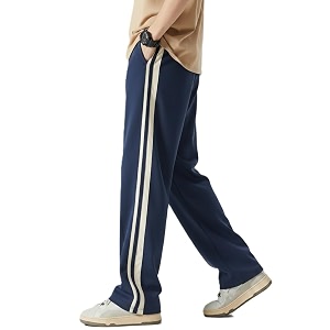 Mens Lycra Loose Fit Track Pants
