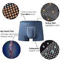 Men's Magnetic Boxer Briefs | Breathable Stretch Fabric with Energetic Massage Dots Mid-Rise Underwear