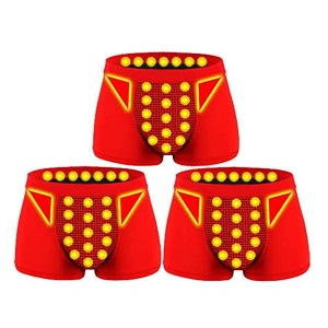 Mens Magnetic Therapy Boxer Briefs Leakproof