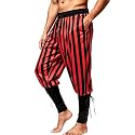 Men's Medieval Renaissance Pirate Pants Viking Ren Faire Costume