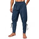 Men's Medieval Renaissance Pirate Pants Viking Ren Faire Costume
