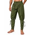 Men's Medieval Renaissance Pirate Pants Viking Ren Faire Costume
