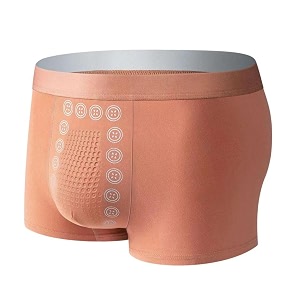 Mens Mid-Rise Magnetic Boxer Briefs Breathable