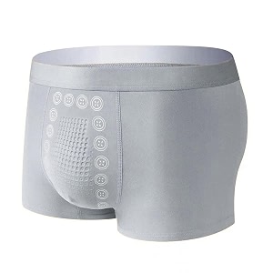 Mens Mid-Rise Magnetic Boxer Briefs Breathable