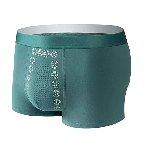 Mens Mid-Rise Magnetic Boxer Briefs Breathable