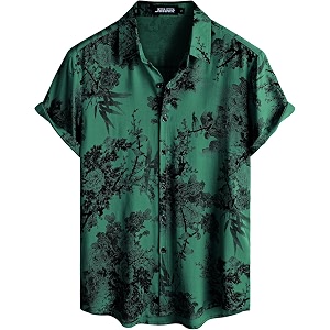 Mens Multi-Coloured Floral Printed Shirt for man