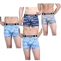 Men39s Nylon Stretch Printed Trunk Ultra-Soft