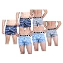 Men39s Nylon Stretch Printed Trunk Ultra-Soft