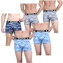 Men39s Nylon Stretch Printed Trunk Ultra-Soft