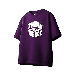 Mens Oversized T-Shirt 100 Cotton Round Neck