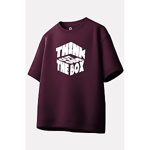 Mens Oversized T-Shirt 100 Cotton Round Neck
