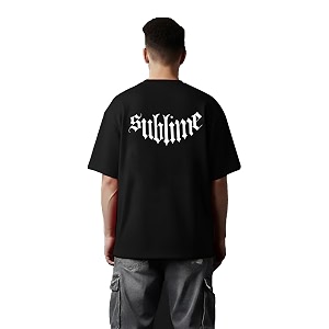 Mens Oversized T-Shirt 100 Cotton Round Neck