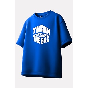 Mens Oversized T-Shirt 100 Cotton Round Neck