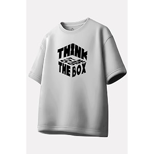Mens Oversized T-Shirt 100 Cotton Round Neck