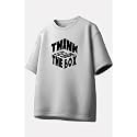 Men39s Oversized T-Shirt 100 Cotton Round Neck